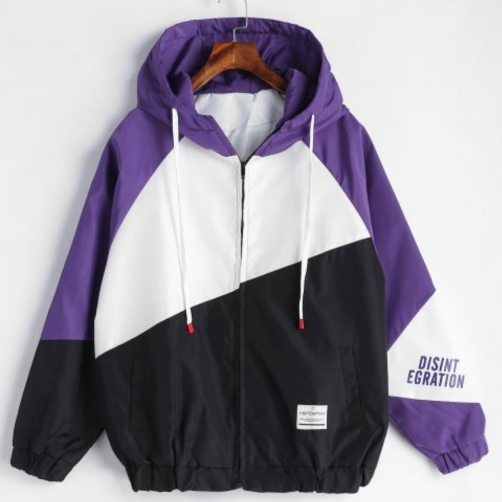Purple Anorak Jacket